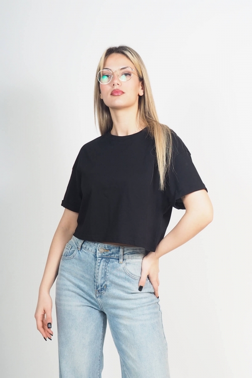 Cotton crop top Carey