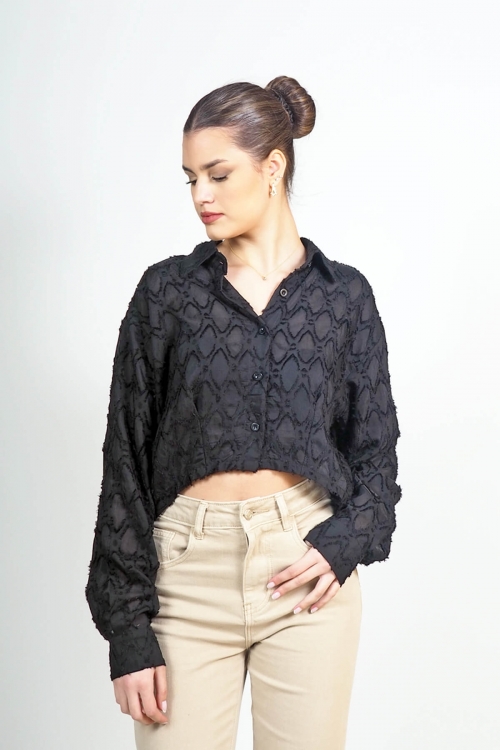 Crop detailed shirt Lilly