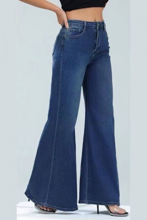 High waisted wide leg jeans Drew