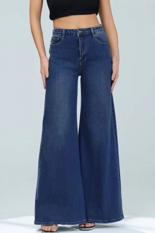 High waisted wide leg jeans Drew