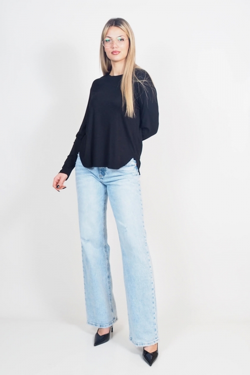 Longsleeved roundcut top Audrey