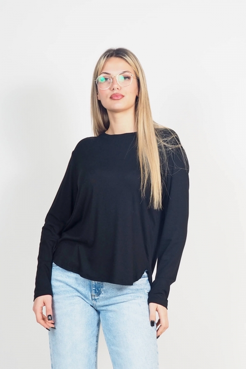 Longsleeved roundcut top Audrey