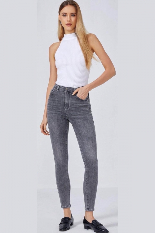 Premium high waisted skinny jeans Hera